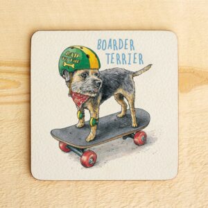 Boarder Terrier Coaster