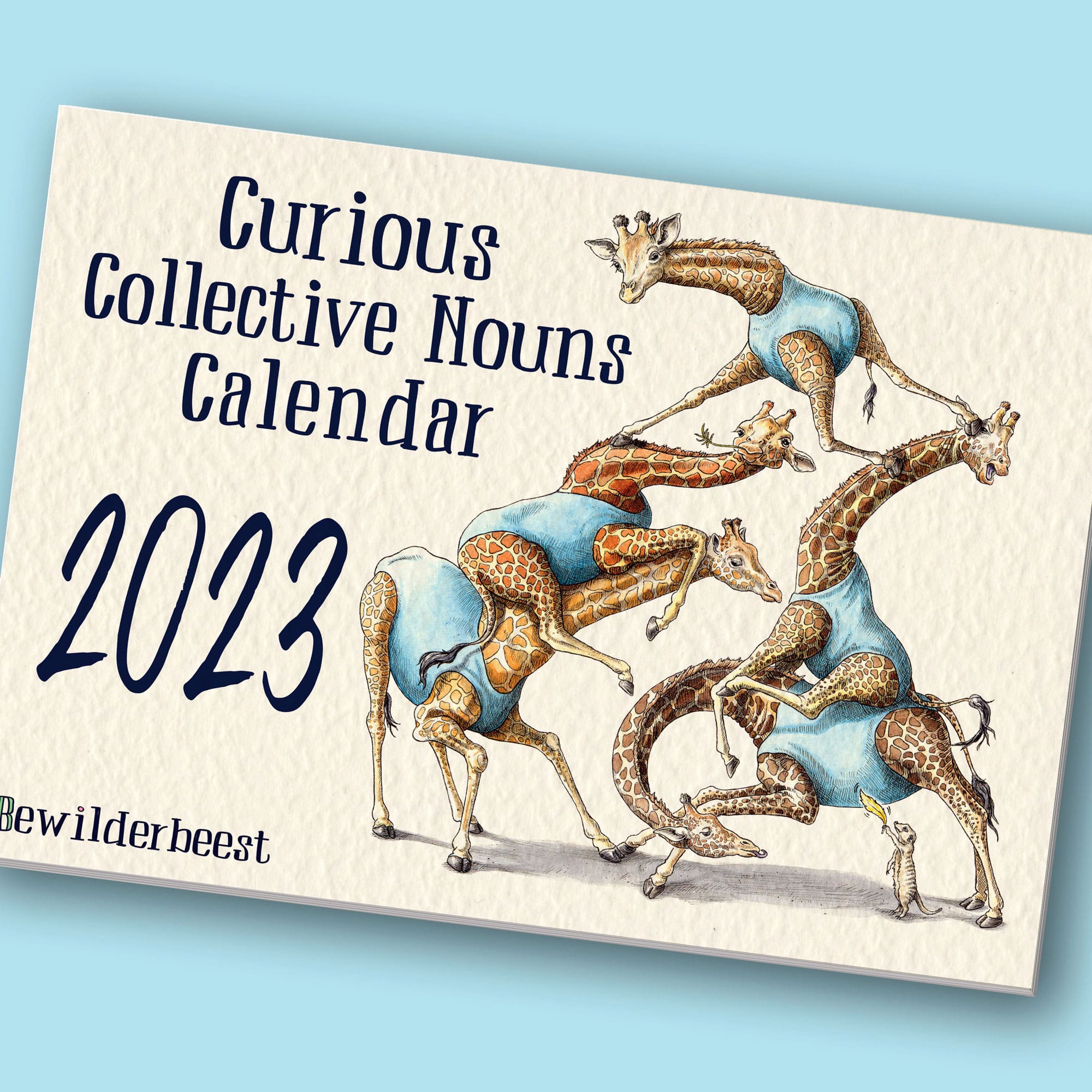 Curious Collective Nouns Calendar 2023 Bewilderbeest