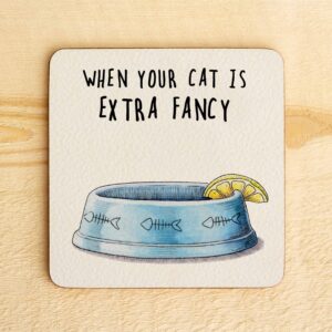 Fancy Cat Coaster