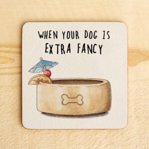 Fancy Dog Coaster