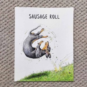 Sausage Roll Print – Creased