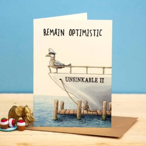 Remain Optimistic Card