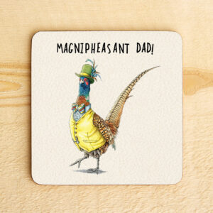 Magnipheasant Dad Coaster