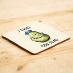 J'Adore Mon Pear Coaster - Image 3